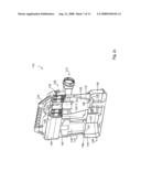 SURFACE CLEANING APPARATUS WITH OFF-CENTRE DIRT BIN INLET diagram and image