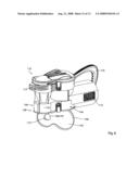 SURFACE CLEANING APPARATUS WITH OFF-CENTRE DIRT BIN INLET diagram and image