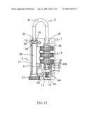 Dual-locking device diagram and image