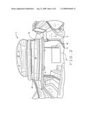 Hatch assembly with seat and storage bin diagram and image