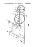 Tracked bicycle diagram and image