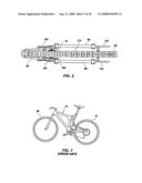 Tracked bicycle diagram and image