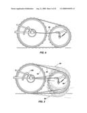 Tracked bicycle diagram and image