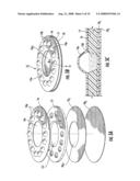 BLISTER PACKAGES WITH FRAMES FOR DRY POWDER DRUG CONTAINMENT diagram and image