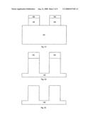 Etch pattern definition using a CVD organic layer as an anti-reflection coating and hardmask diagram and image