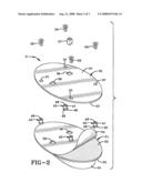 Adapter for article display stand diagram and image