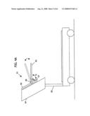 Support device for attachment to exercise equipment and other apparatus diagram and image