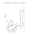 Support device for attachment to exercise equipment and other apparatus diagram and image