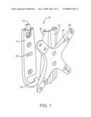 VIDEO MONITOR MOUNT diagram and image