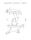 VIDEO MONITOR MOUNT diagram and image