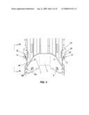 Dual release locking system for a sign supporting stand diagram and image