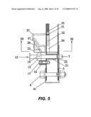 Dual release locking system for a sign supporting stand diagram and image