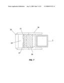 Dual release locking system for a sign supporting stand diagram and image