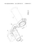 Angle Adjustable Stopwatch Supporter diagram and image