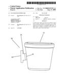 Planter with Support Arm diagram and image