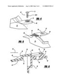 Screw boss with snap fitting diagram and image