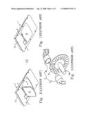 ROTATABLE DISPLAYING DEVICE AND METHOD FOR SETTING ROTATING ANGLE THEREOF diagram and image