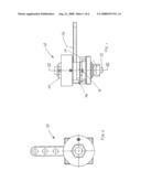 ADJUSTABLE MECHANICAL DEVICE FOR CONTROLLING VALVE CLOSURE SPEED diagram and image
