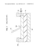 SEMICONDUCTOR DEVICE FOR WHICH ELECTRICAL TEST IS PERFORMED WHILE PROBE IS IN CONTACT WITH CONDUCTIVE PAD diagram and image