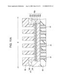 SEMICONDUCTOR DEVICE FOR WHICH ELECTRICAL TEST IS PERFORMED WHILE PROBE IS IN CONTACT WITH CONDUCTIVE PAD diagram and image