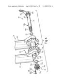 BICYCLE WHEEL SECURING STRUCTURE diagram and image