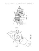 BICYCLE WHEEL SECURING STRUCTURE diagram and image