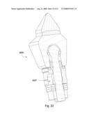 Locking fixture for a degradation assembly diagram and image