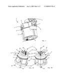 Rotary Single-Phase Electromagnetic Servo Actuator Comprising an Actuator and a Position Sensor diagram and image