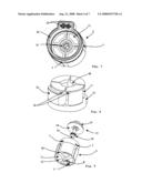 Rotary Single-Phase Electromagnetic Servo Actuator Comprising an Actuator and a Position Sensor diagram and image