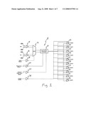 Clock Pulse Duty Cycle Control Circuit for a Clock Fanout Chip diagram and image