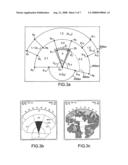 METHOD OF PROCESSING TOPOGRAPHIC DATA IN REAL TIME IN AN AIRCRAFT, IN ORDER TO DISPLAY SAID DATA diagram and image