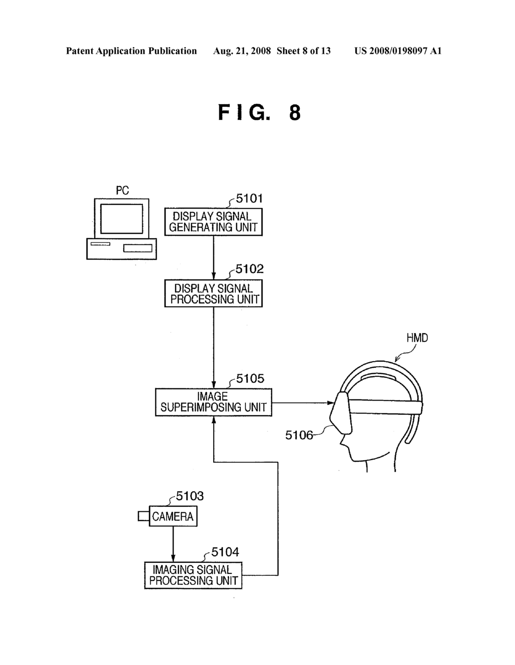 HEAD-MOUNTED DISPLAY AND HEAD-MOUNTED VIDEO DISPLAY - diagram, schematic, and image 09