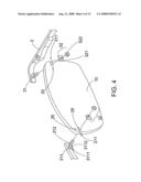 Rimless spectacles diagram and image