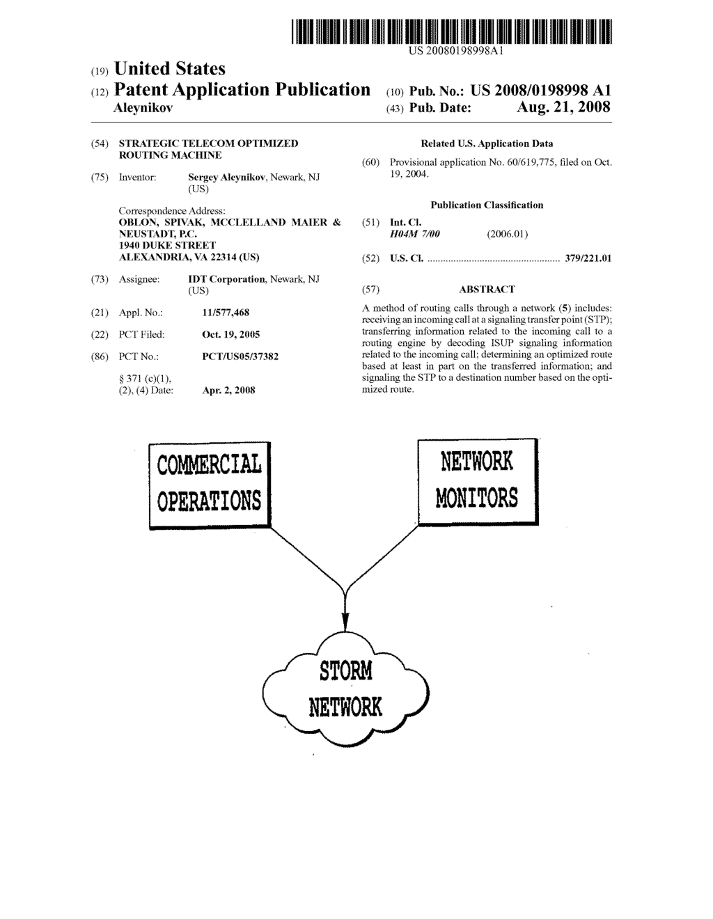 Strategic Telecom Optimized Routing Machine - diagram, schematic, and image 01