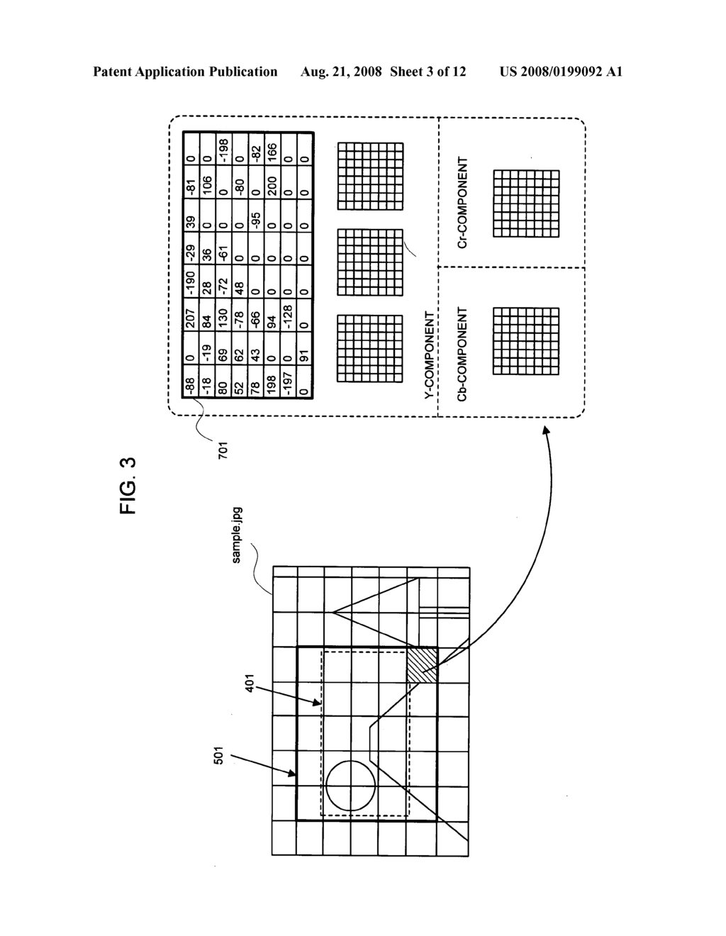 Image Data Generating Method, Apparatus Thereof, Image Distributing System, Image Distributing Apparatus Thereof, and Their Programs - diagram, schematic, and image 04