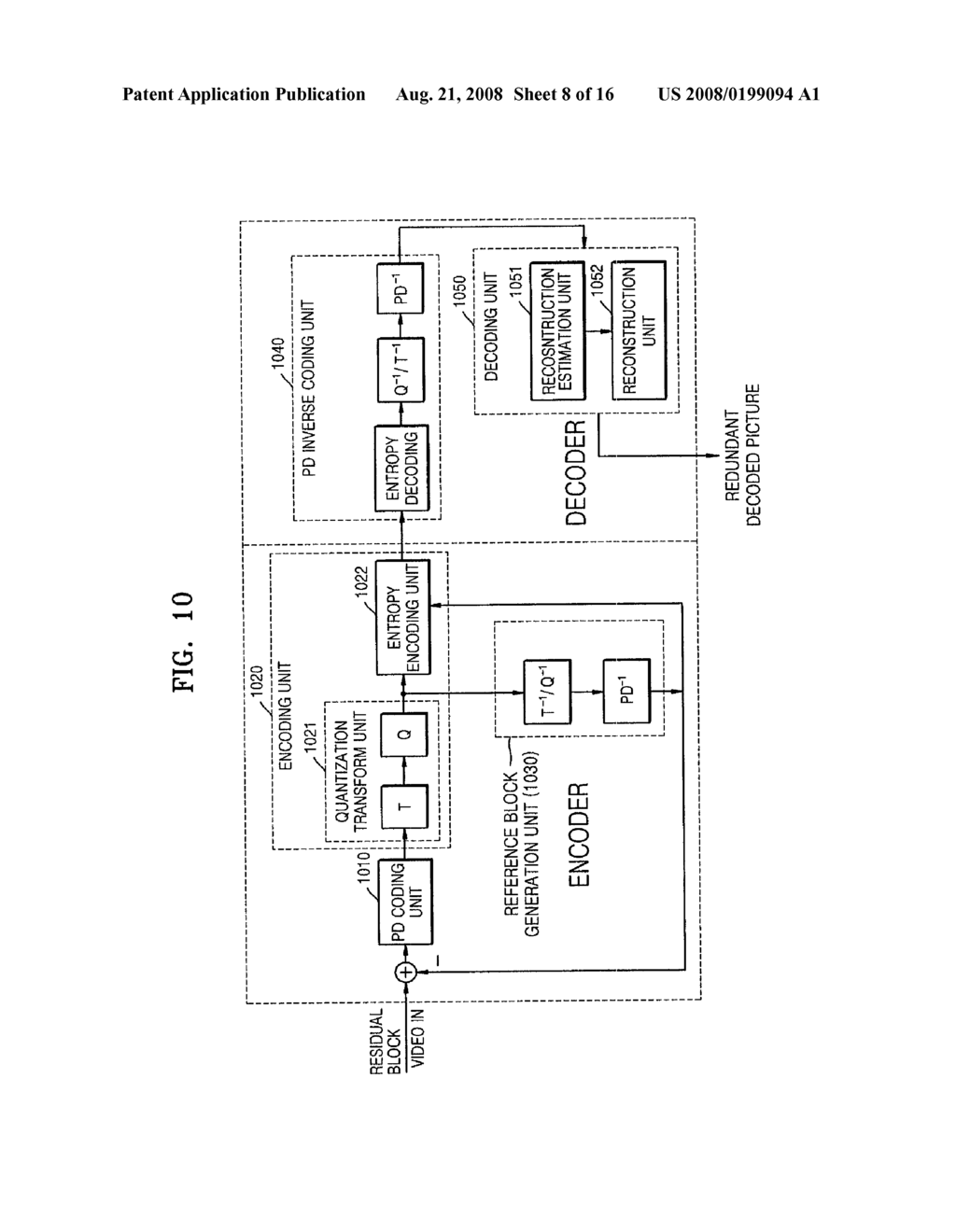Method of Redundant Picture Coding Using Polyphase Downsampling and the Codes Using the Method - diagram, schematic, and image 09