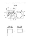 Method of producing a double-sided printed material and double-sided printing apparatus diagram and image