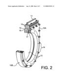 System For Separating Two Equipment Items Each Having a Chamber Tightly Linked to That of the Other One diagram and image