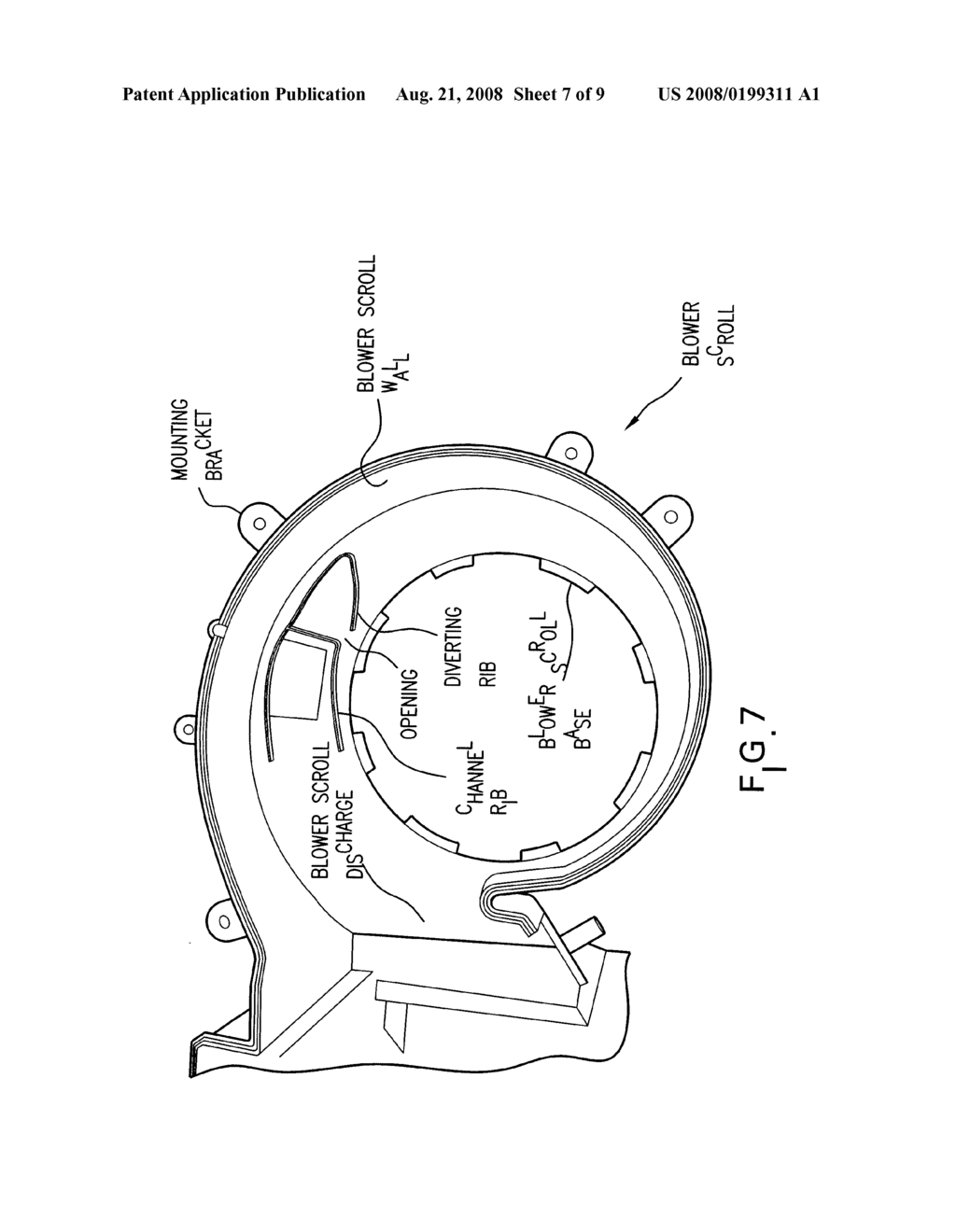 BLOWER SCROLL - diagram, schematic, and image 08