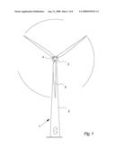 Wind Turbine, a Hub for a Wind Turbine and Use Hereof diagram and image