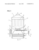 Method and Device For Removing Sulphur Dioxide From a Dry Gas Stream diagram and image