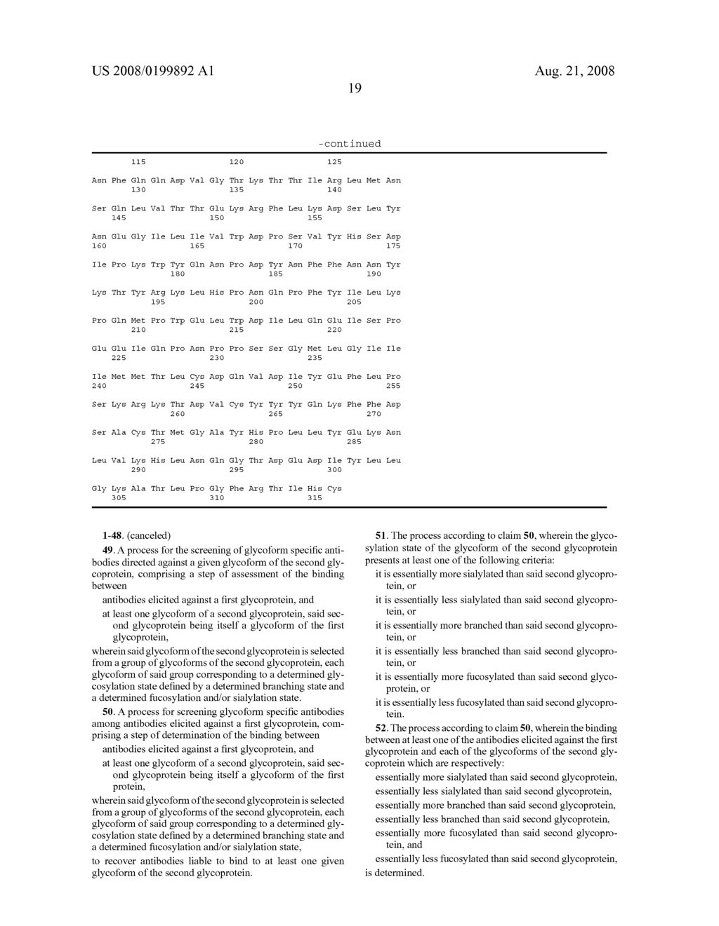 Process for Screening Glycoform-Specific Antibodies - diagram, schematic, and image 42