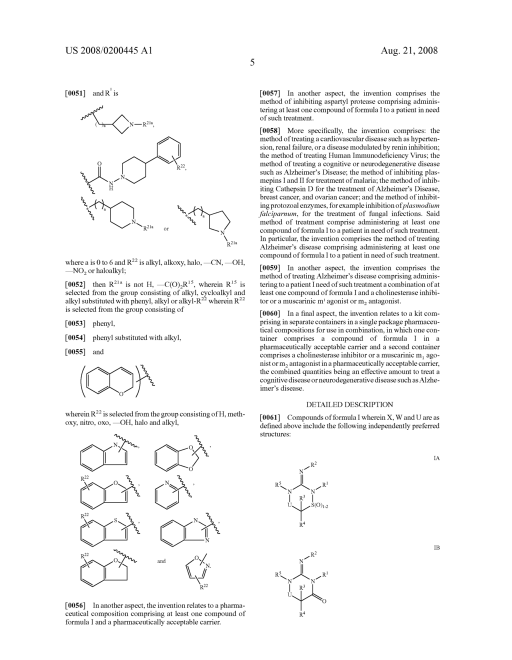 Heterocyclic aspartyl protease inhibitors - diagram, schematic, and image 06