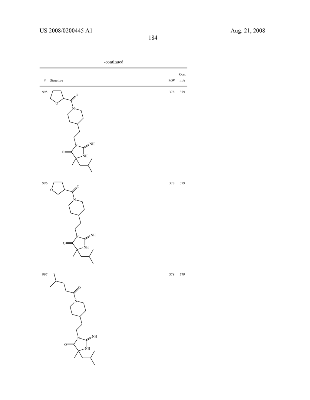 Heterocyclic aspartyl protease inhibitors - diagram, schematic, and image 185