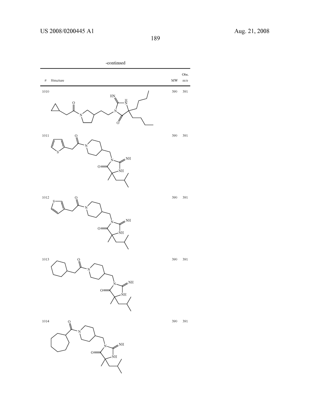 Heterocyclic aspartyl protease inhibitors - diagram, schematic, and image 190