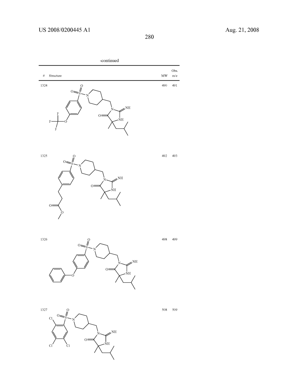 Heterocyclic aspartyl protease inhibitors - diagram, schematic, and image 281