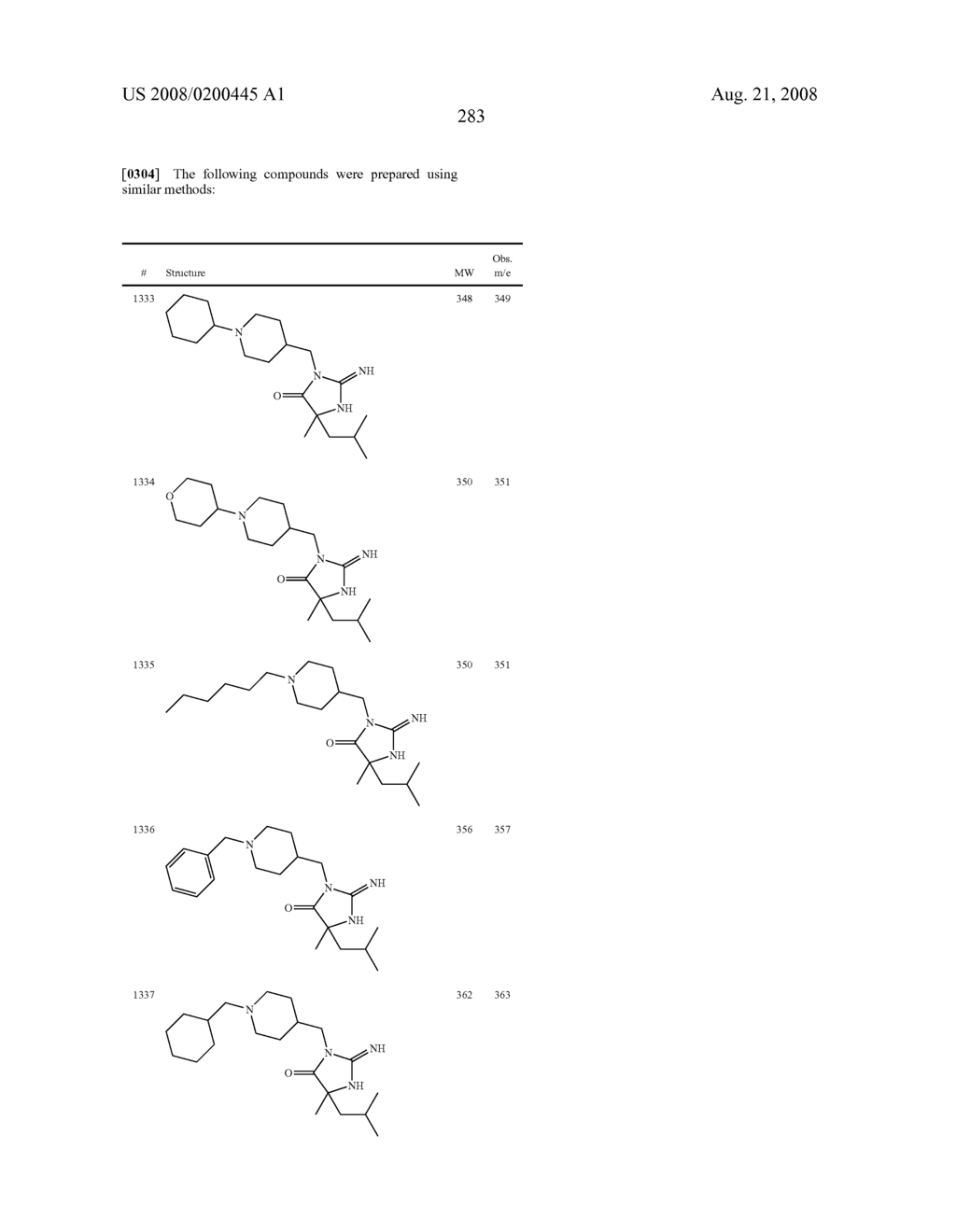 Heterocyclic aspartyl protease inhibitors - diagram, schematic, and image 284