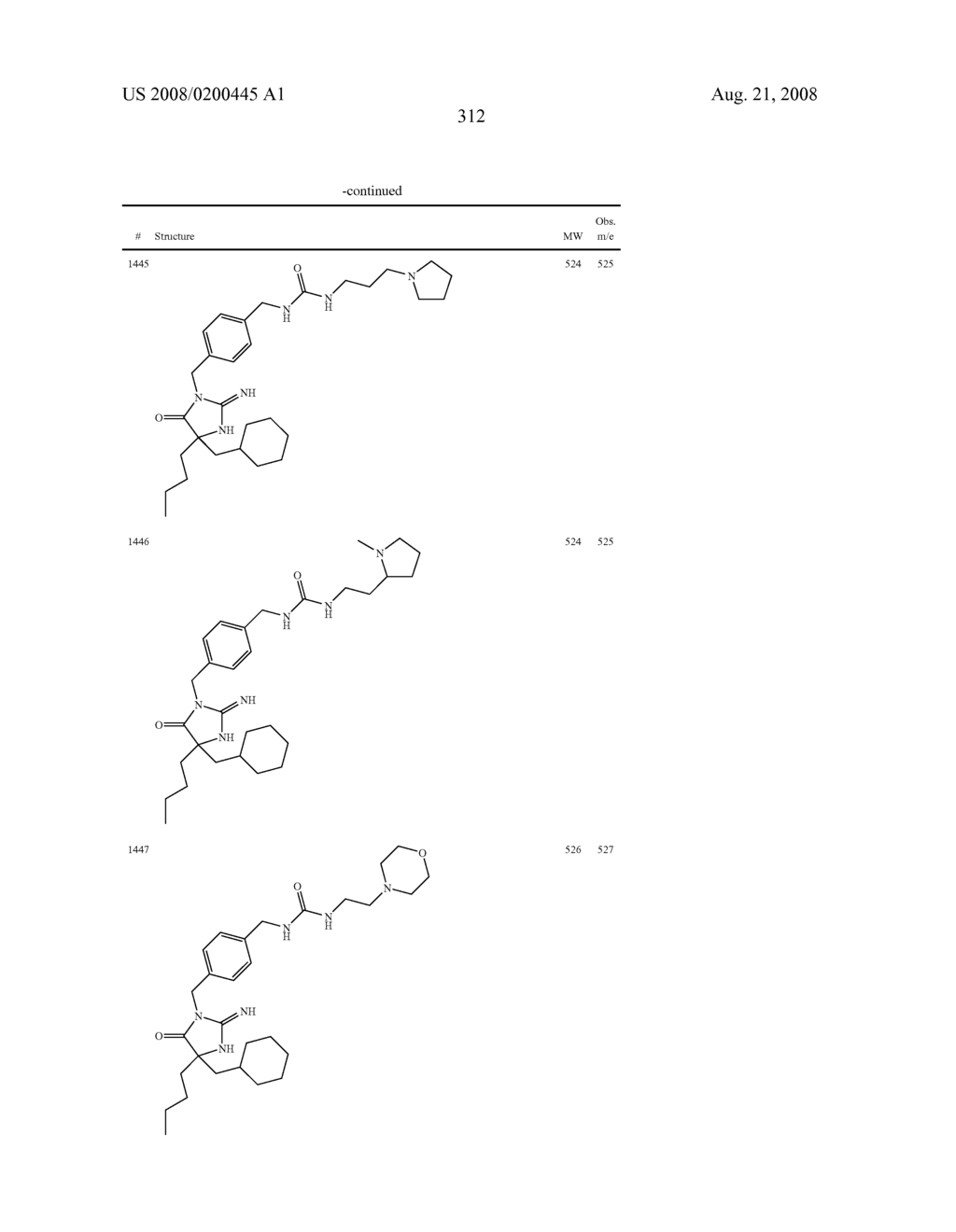 Heterocyclic aspartyl protease inhibitors - diagram, schematic, and image 313