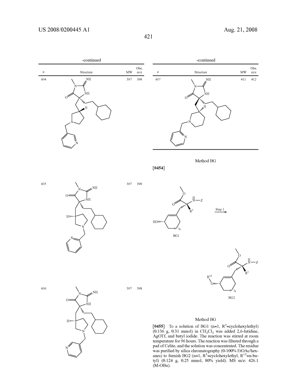 Heterocyclic aspartyl protease inhibitors - diagram, schematic, and image 422