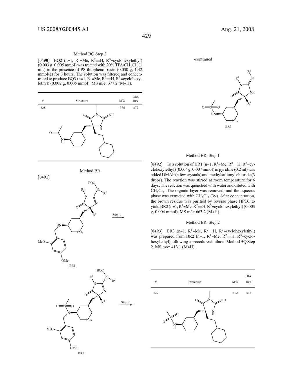 Heterocyclic aspartyl protease inhibitors - diagram, schematic, and image 430
